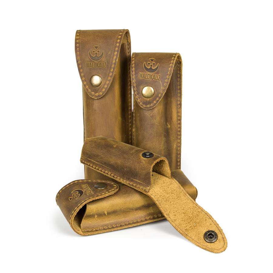 Leather case "Meister Lampe"